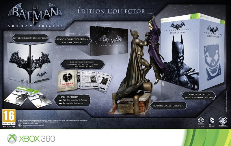 [ACTU] Batman : Arkham Origins, la version Collector dévoilée