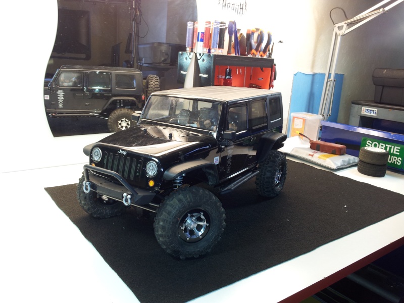 Hot-wire jeep wrangler
