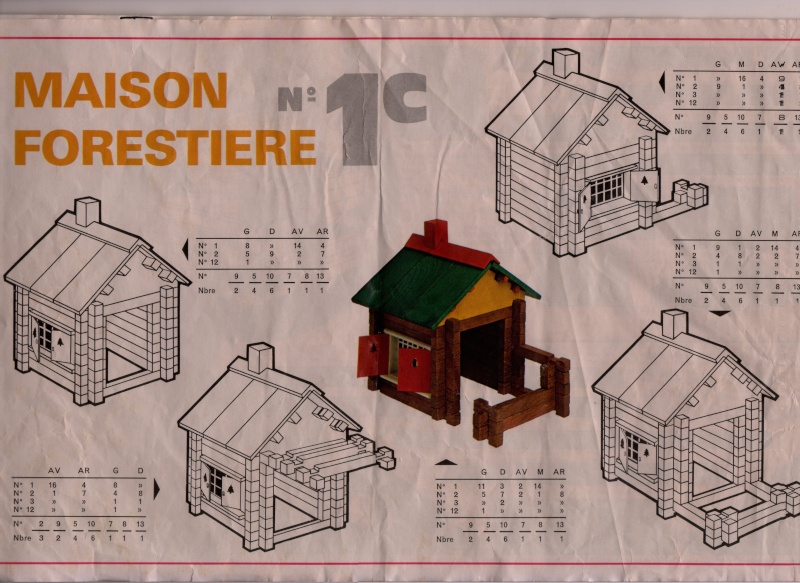 La maison forestière Jeujura 135 pièces, Les Jeux en bois Jeujura